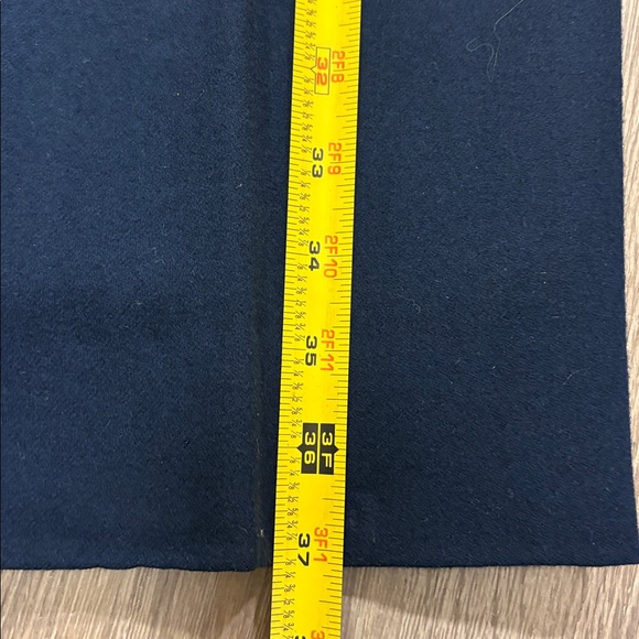 Pendleton Vintage Navy Wide Leg Women's Wool Pants - Picture 14 of 14